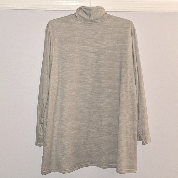 🌚 Muk Luks 2 piece cardigan and v-neck t-shirt. 1X - Picture 8 of 12